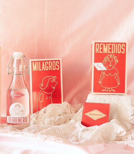 Verbenero packaging design